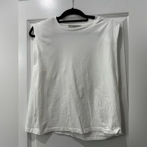 All Saints Padded Cut Off Tee
